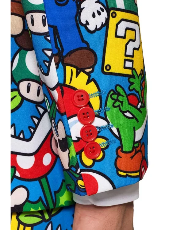 Opposuits Opposuit Super Mario Premium Mens Suit> Opposuits