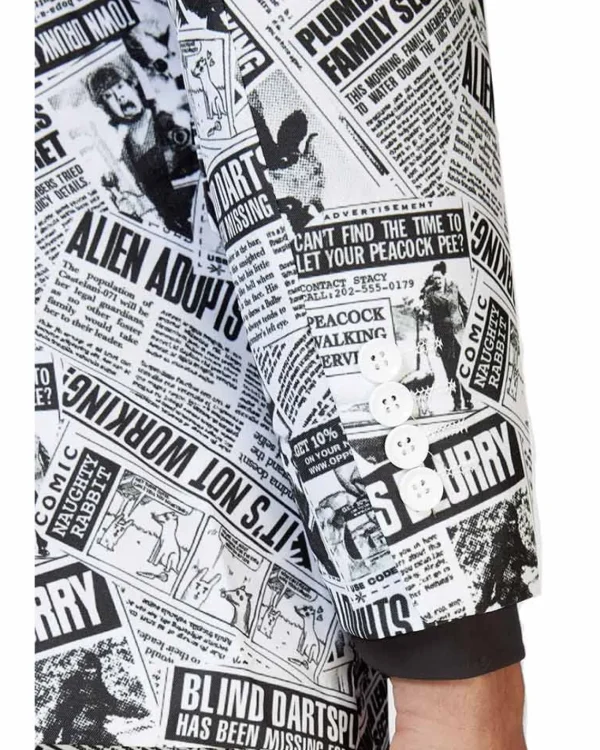 Opposuits Opposuit Textile Telegraph Premium Mens Suit> Opposuits