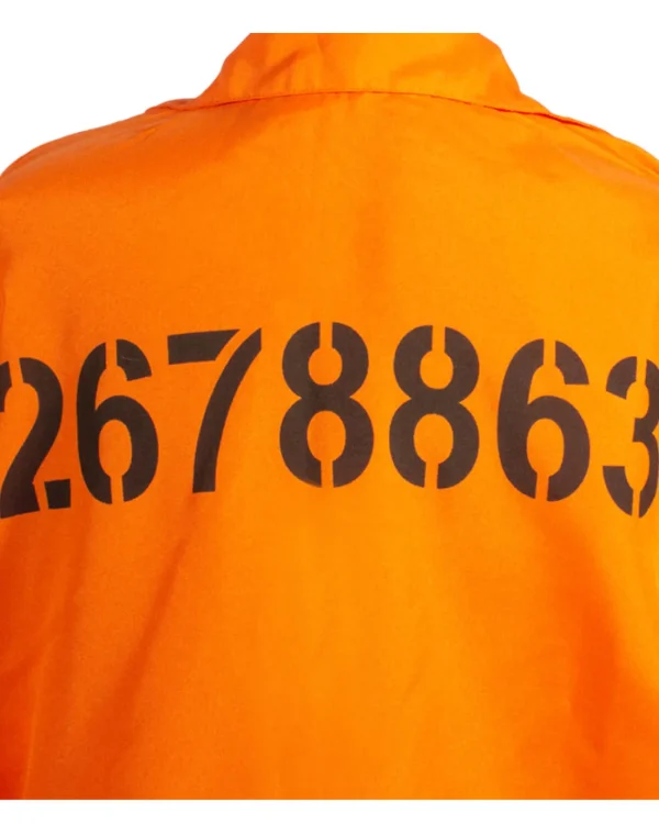 * Orange Prisoner Jumpsuit Adult Costume>Men Men's Costumes