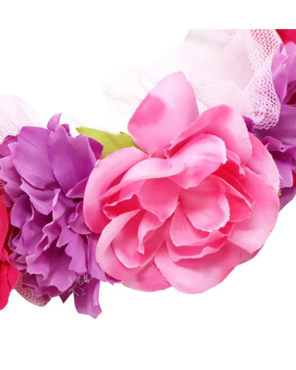 Pink Poppy Princess Floral Headband> Halloween Hats