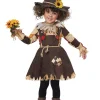 California Costumes Pumpkin Patch Scarecrow Toddler Girls Costume>Kids Kids Costumes