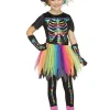 Fun World Rainbow Skele Kids Costume>Kids Kids Costumes