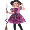 Amscan AU Rainbow Witch Girls Costume>Kids Kids Costumes