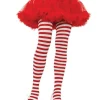 Leg Avenue Red And White Striped Plus Size Tights> Wicked Witches
