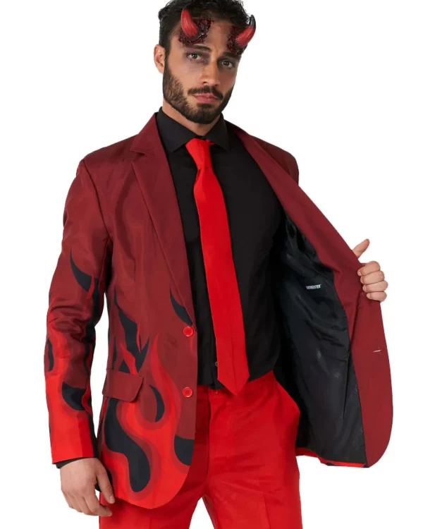 Opposuits Red Devil Mens Suitmeister>Men Men's Costumes