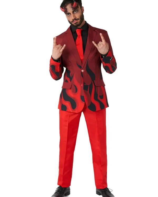 Opposuits Red Devil Mens Suitmeister>Men Men's Costumes