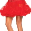 Leg Avenue Red Layered Plus Size Petticoat> Broken Dolls
