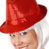 Tomfoolery Red Sequinned Hat> Halloween Hats