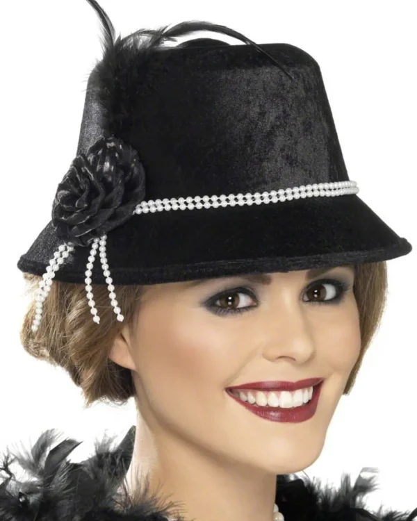Smiffys 1920S Black Flapper Hat> Halloween Hats