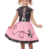California Costumes 50S Poodle Cutie Girls Toddler Costume>Kids Kids Costumes