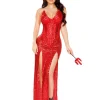 Roma Costumes Satan Devil Deluxe Womens Costume>Women Women's Costumes