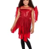 Smiffys Sequin Devil Girls Costume>Kids Kids Costumes