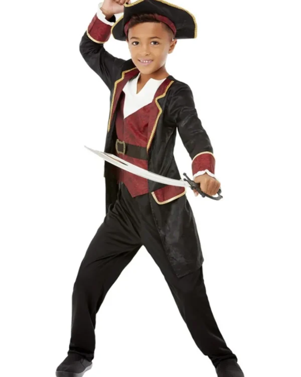 Smiffys Seven Seas Pirate Boys Costume>Kids Kids Costumes
