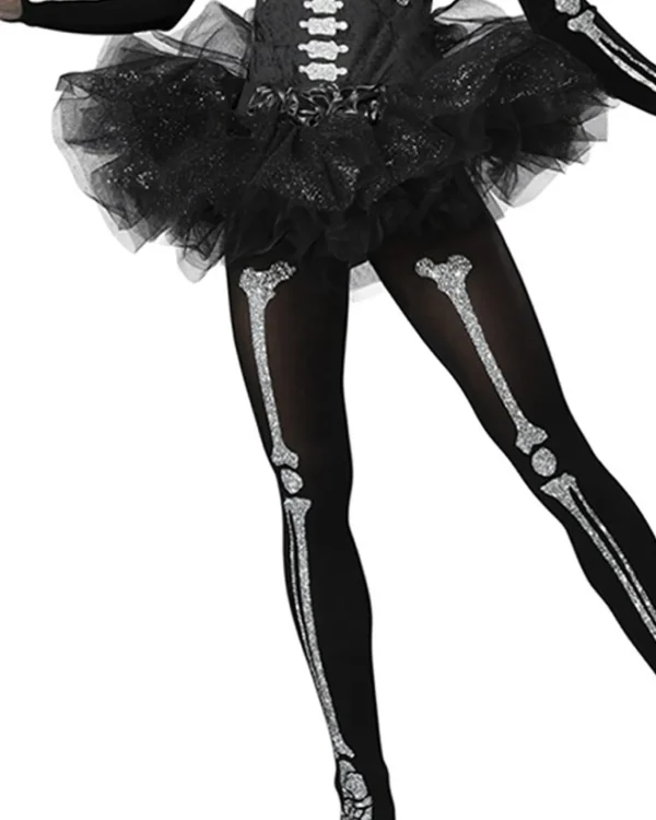 In Character Skeleton Ballerina Womens Costume>Women Women's Costumes