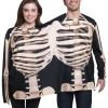 Creative Apparel Concepts Skeleton Faux Real Double Shirt>Men Men's Costumes