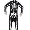 Smiffys Skeleton Jumpsuit Adult Costume>Men Men's Costumes