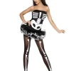 Smiffys Skeleton Womens Costume>Women Women's Costumes
