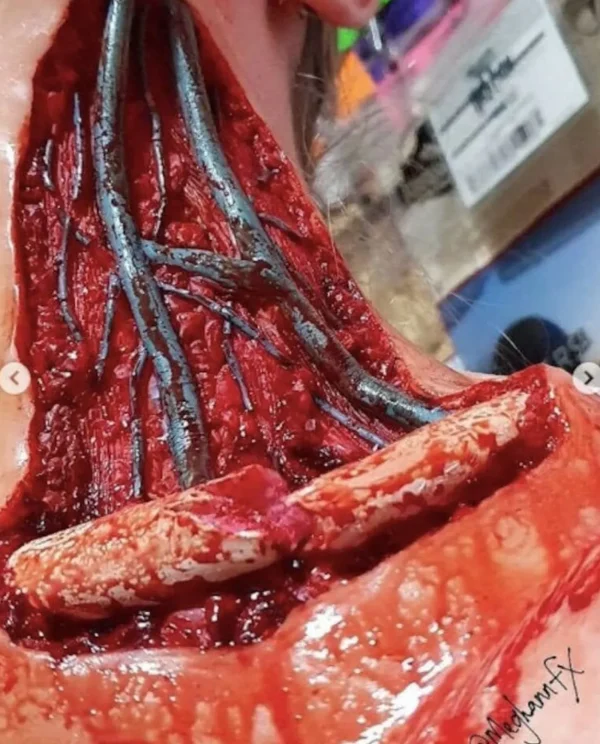 ForensicFX Studios Skinned Alive Prosthetic Bundle> Halloween Accessories