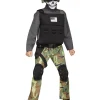 Fun World Skull Soldier Boys Costume>Kids Kids Costumes