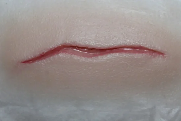 ForensicFX Studios Small Thin Scar Wound Prosthetic> Halloween Accessories