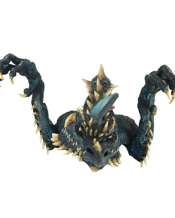 Ghoulish Productions Smoulder The Black Dragon Premium Puppet Mask> Halloween Masks