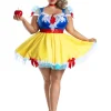 Party King Snow Apple Princess Womens Plus Size Costume>Women Women's Costumes