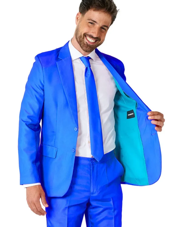 Opposuits Solid Blue Suitmeister> Opposuits