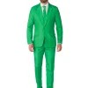 Opposuits Solid Green Suitmeister> Opposuits