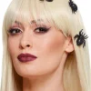 Smiffys Spider Hair Clips Pack Of 3> Halloween Accessories