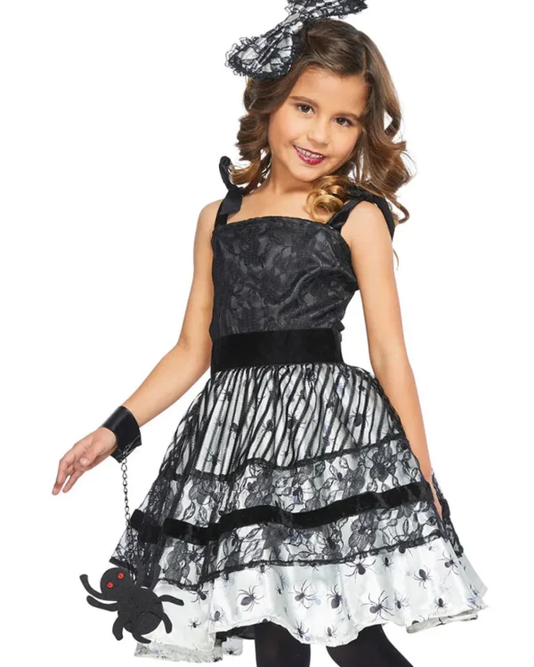 Seeing Red Spider Princess Deluxe Girls Costume>Kids Kids Costumes