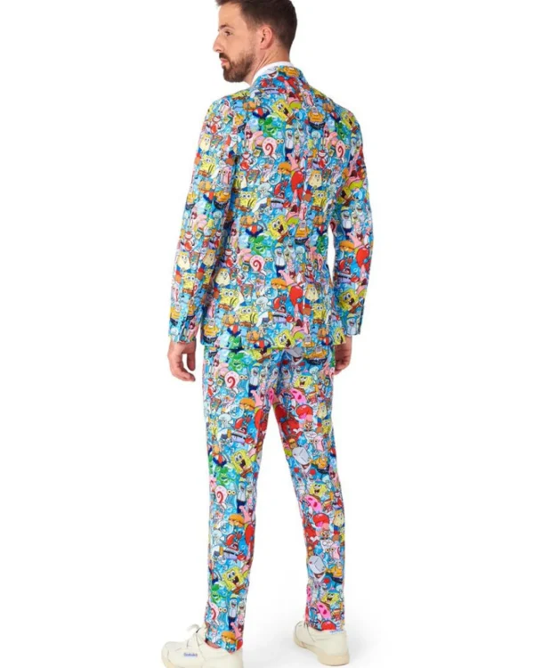 Opposuits Spongebob Frenzy Opposuit Premium Mens Suit> Opposuits