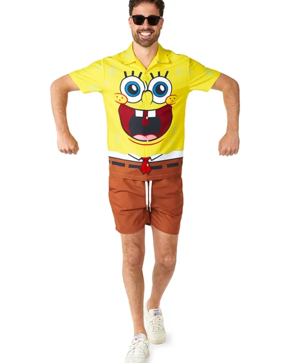 Opposuits Spongebob Mens Suitmeister Swim Suit Combo> Opposuits
