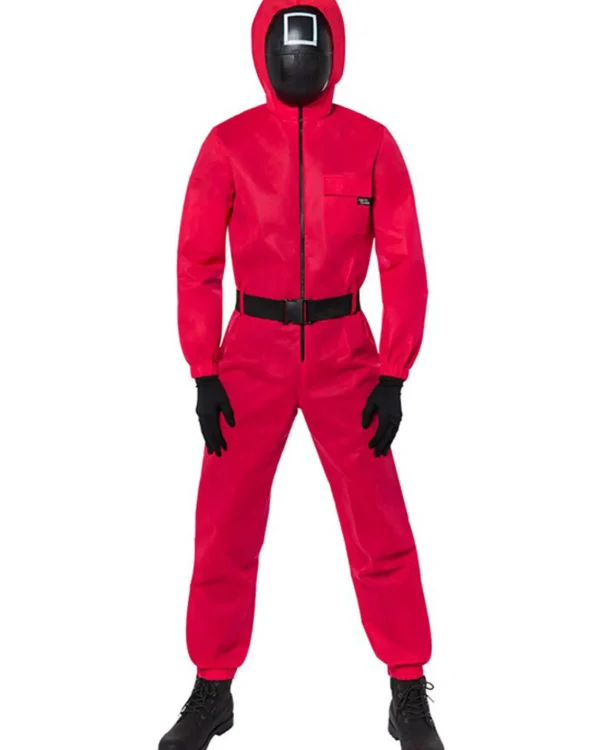 Amscan AU Squid Game Guard Deluxe Adult Costume>Men Men's Costumes