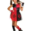 Rubies Super Villain Harley Quinn Tutu Girls Costume>Kids Kids Costumes