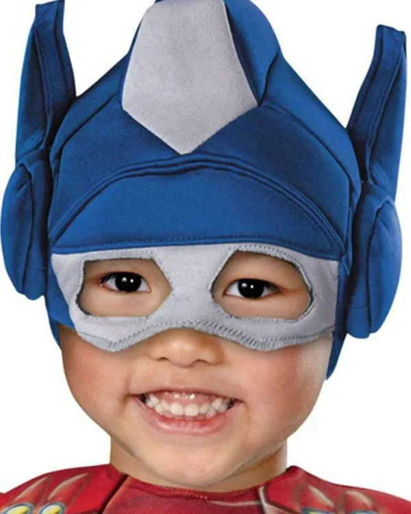 Disguise Transformers Optimus Prime Rescue Bot Muscle Toddler Costume>Kids Kids Costumes