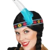 Tomfoolery Tribal Headband With Single Feather> Halloween Hats